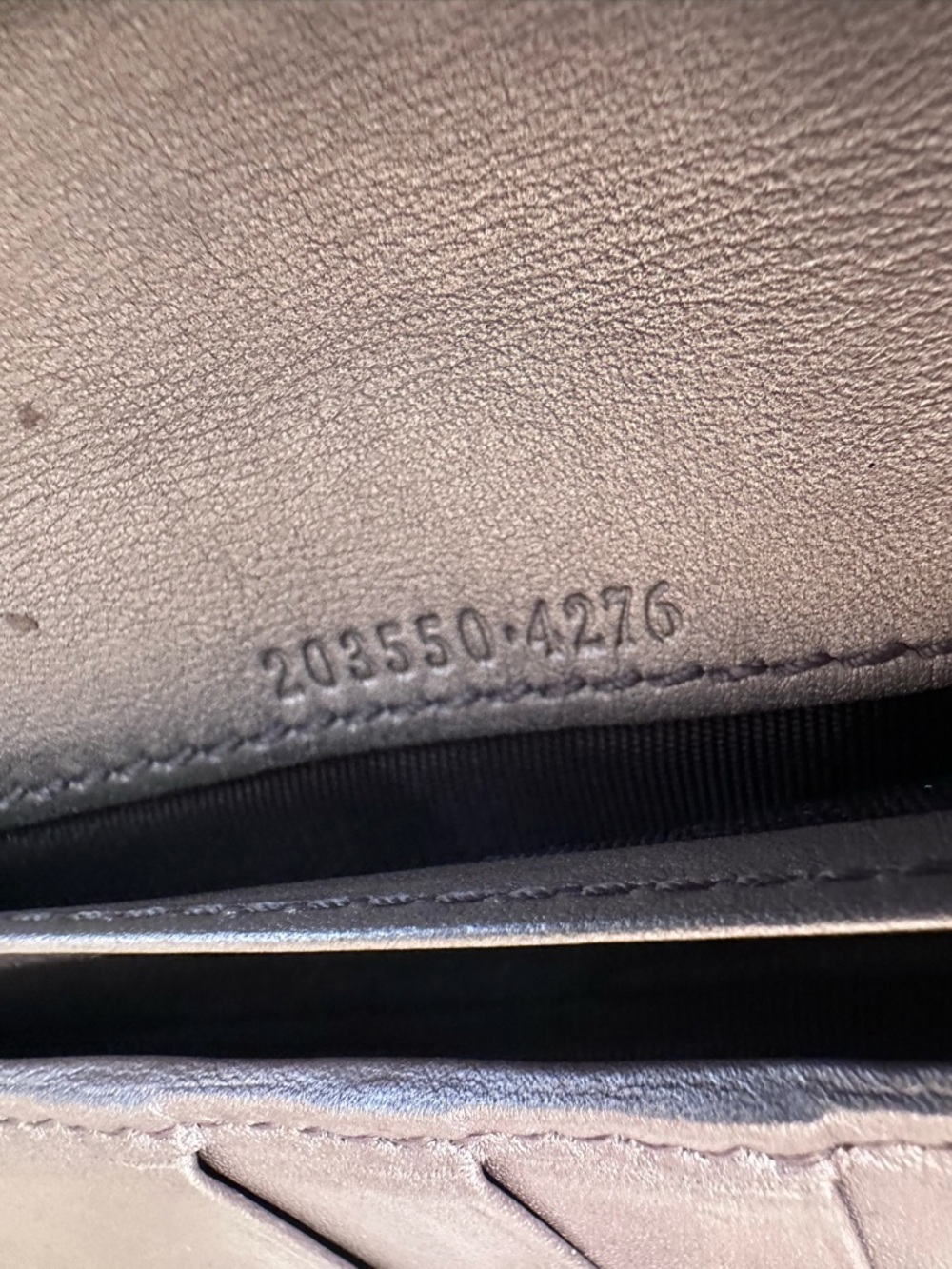 Gucci Monogram Heart Logo Gray Wallet - Picture 10 of 10